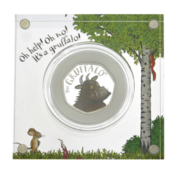 Pre-Owned 2019 UK The Gruffalo 50p Proof Silver Coin - VAT Free
