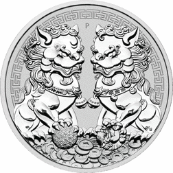 Pre-Owned 2020 Australian Pixiu 1oz Silver Coin - VAT Free