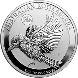 Pre-Owned 2018 Australian Kookaburra Panda Privy 1oz Silver Coin - VAT Free