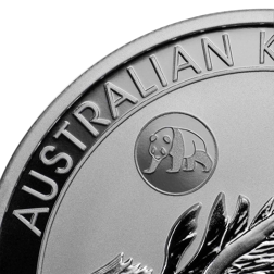 Pre-Owned 2018 Australian Kookaburra Panda Privy 1oz Silver Coin - VAT Free