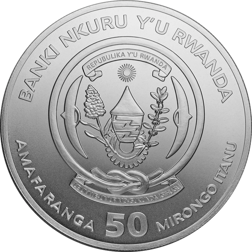 Pre-Owned 2018 Rwanda Endeavour Nautical Ounce 1oz Silver Coin - VAT Free