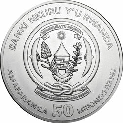 Pre-Owned 2018 Rwanda Lunar Dog 1oz Silver Coin - VAT Free