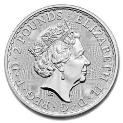 Pre-Owned 2019 UK Britannia Oriental Border 1oz Silver Coin - VAT Free