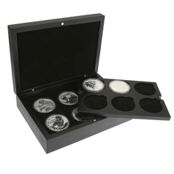 Pre-Owned Tuvalu Marvel Series 1oz Silver 8-Coin Collection - VAT Free - Damaged Box