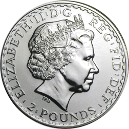 Pre-Owned 2009 UK Britannia 1oz Silver Coin - VAT Free