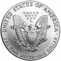 Pre-Owned 1986 USA Eagle 1oz Silver Coin - VAT Free