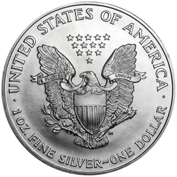 Pre-Owned 1998 USA Eagle 1oz Silver Coin - VAT Free