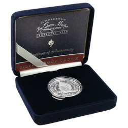 Pre-Owned 1900-2000 Queen Mother Centenary Silver £5 Crown Coin - VAT Free