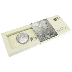 Pre-Owned 2010 UK Britannia 1oz Silver Coin - Carded Special Edition - VAT Free