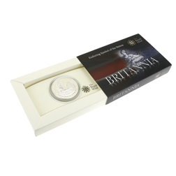 Pre-Owned 2009 UK Britannia 1oz Silver Coin - Carded Special Edition - VAT Free