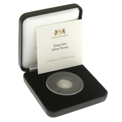 Pre-Owned King John Silver Penny - VAT Free