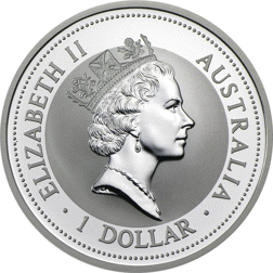 Pre-Owned 1998 Australia Kookaburra 1oz Silver Coin - VAT Free