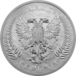 Pre-Owned 2020 Germania 1oz Silver Coin - VAT Free