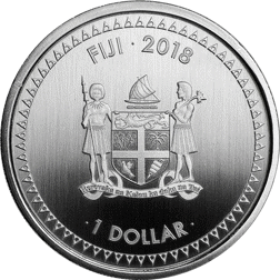 Pre-Owned 2018 Fiji Mermaid Rising 1oz Silver Coin - VAT Free