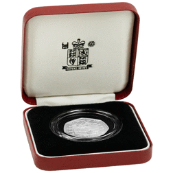 Pre-Owned UK 1992-1993 50p Piedfort Proof Silver Coin - VAT Free