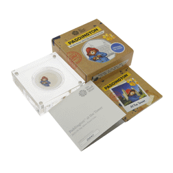 Pre-Owned 2019 UK 'Paddington at the Tower' Proof Silver 50p Coin - VAT Free