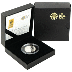 Pre-Owned 2011 UK WWF 50p Piedfort Proof Silver Coin - VAT Free