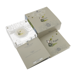 Pre-Owned 2020 UK 'Piglet' Proof Silver 50p Coin - VAT Free