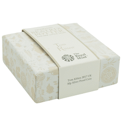Pre-Owned 2017 UK Beatrix Potter 'Tom Kitten' Proof Silver 50p Coin - VAT Free
