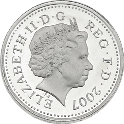 Pre-Owned 2007 UK Gateshead Millennium Bridge £1 Proof Design Silver Coin - VAT Free