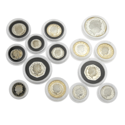 Pre-Owned 2011 UK Proof Silver 14-Coin Set - VAT Free
