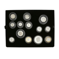 Pre-Owned 2010 UK Proof Silver 13-Coin Set - VAT Free
