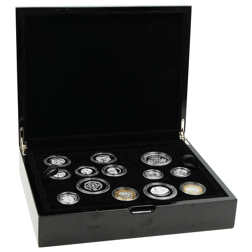 Pre-Owned 2010 UK Proof Silver 13-Coin Set - VAT Free