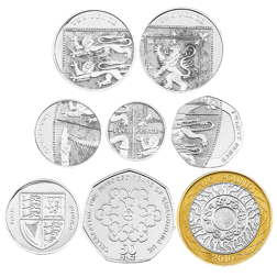 Pre-Owned 2010 UK Proof Silver 13-Coin Set - VAT Free