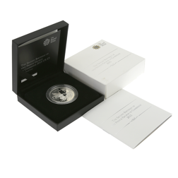 Pre-Owned 2015 UK Second Birthday of Prince George £5 Proof Silver Coin - VAT Free
