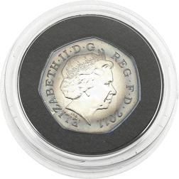 Pre-Owned 2011 UK London 2012 Olympics 'Boxing' 50p Silver Coin - VAT Free