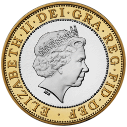 Pre-Owned 2001 UK Marconi £2 Piedfort Proof Silver Coin - VAT Free
