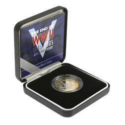 Pre-Owned 2005 60th Anniversary End of WWII £2 Proof Piedfort Silver Coin - VAT Free