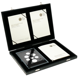 Pre-Owned 2008 UK Coinage Emblems of Britain Proof Silver 7-Coin Collection - VAT Free