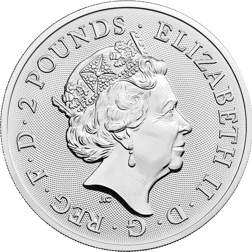 Pre-Owned 2021 UK Royal Arms 1oz Silver Coin - VAT Free