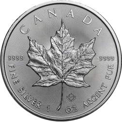 2022 Canadian Maple 1oz Silver Coin