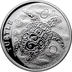 2022 Niue Hawksbill Turtle 1oz Silver Coin