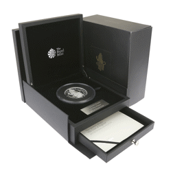 Pre-Owned 2017 UK Queen's Beasts The Lion of England 10oz Proof Silver Coin - VAT Free