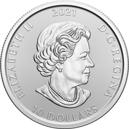 Pre-Owned 2021 Canadian Werewolf 2oz Silver Coin - VAT Free