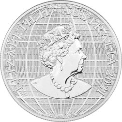 Pre-Owned 2021 Australian Beneath the Southern Sky 1oz Silver Coin - VAT Free