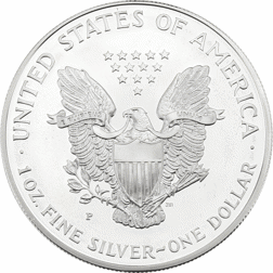 Pre-Owned 1999 USA Eagle 1oz Proof Silver Coin - VAT Free