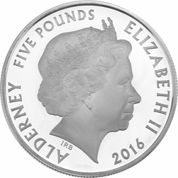 Pre-Owned 2016 UK 50th Anniversary 1966 World Cup Proof £5 Silver Coin - VAT Free