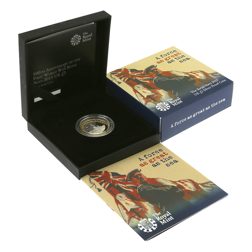Pre-Owned UK 2015 Royal Navy £2 Proof Silver Coin - VAT Free