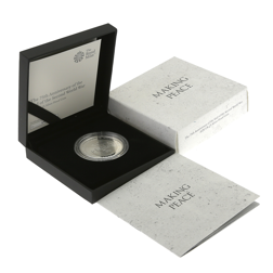 Pre-Owned 2020 UK Anniversary of The End of the Second World War Proof £5 Silver Coin - VAT Free