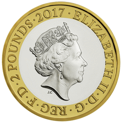 Pre-Owned 2017 UK 'The First World War of Aviation' £2 Proof Silver Coin - VAT Free