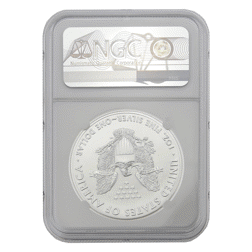 Pre-Owned 2021 USA Eagle 1oz Silver Coin - NGC Graded MS70