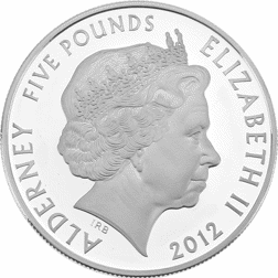 Pre-Owned 2012 Alderney Titanic Centenary £5 Proof Silver
