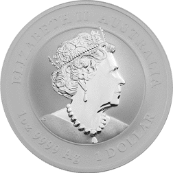 Pre-Owned 2022 Australian Lunar Tiger 1oz Silver Coin - VAT Free