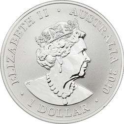Pre-Owned 2020 Australian Zoo Sumatran Tiger 1oz Silver Coin - VAT Free