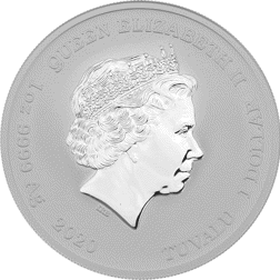 Pre-Owned 2020 Tuvalu Gods Of Olympus Zeus 1oz Silver Coin - VAT Free
