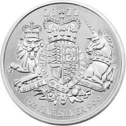 Pre-Owned 2022 UK Royal Arms 1oz Silver Coin - VAT Free